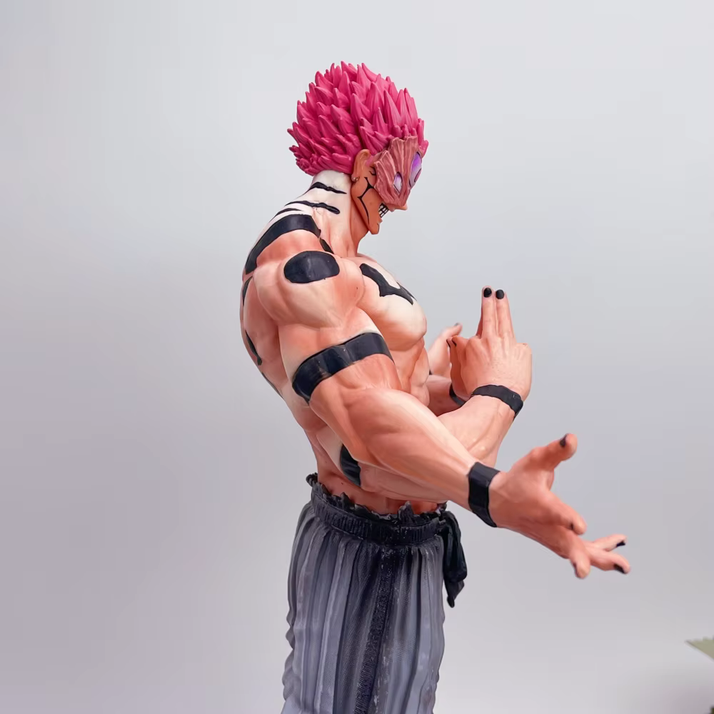 Figurine Anime Ryomen Sukuna, le Roi de la Malédiction, Jujutsu Kaisen, Statue de Collection Sukuna, Figurine d'Action, Décoration de Table, Accessoires pour la Maison, Jouet, Cadeau