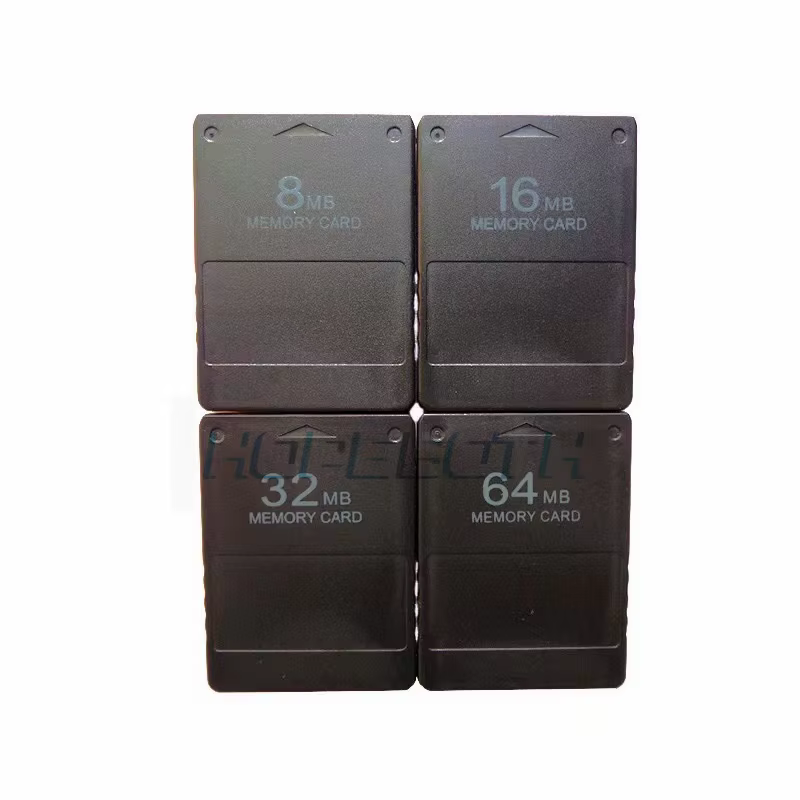 Carte mémoire Micro SD pour Sony Playstation PS2, carte mémoire noire, 64 Mo, 6 000 cartes, 10 pièces