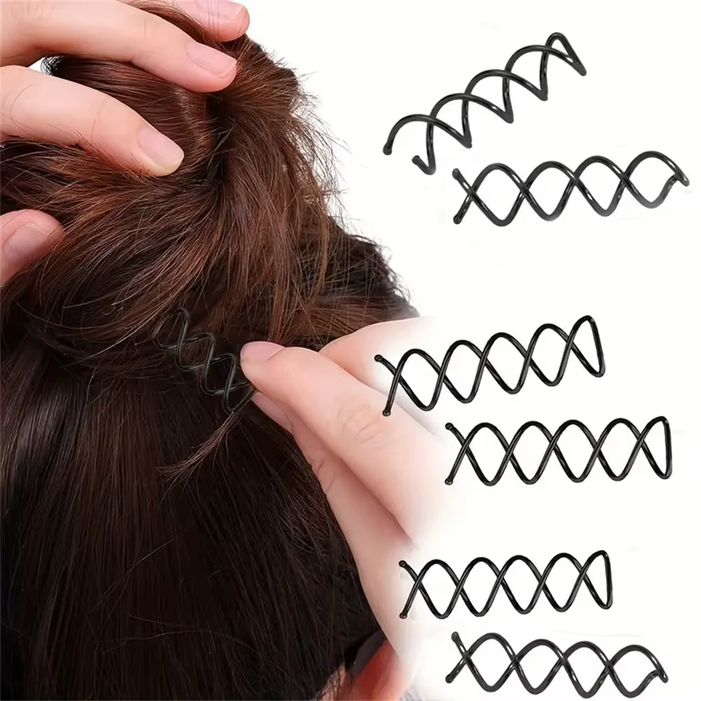 Épingles à cheveux en spirale
