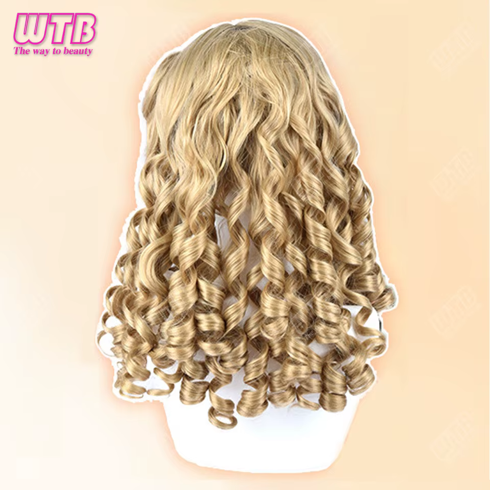 Perruque Lolita synthétique longue bouclée pour femme