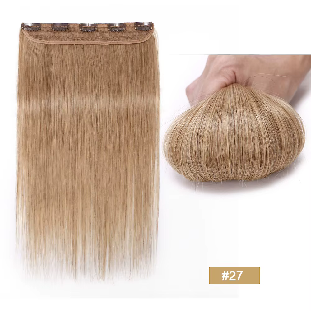 Extensions de cheveux humains à clipser pour femmes