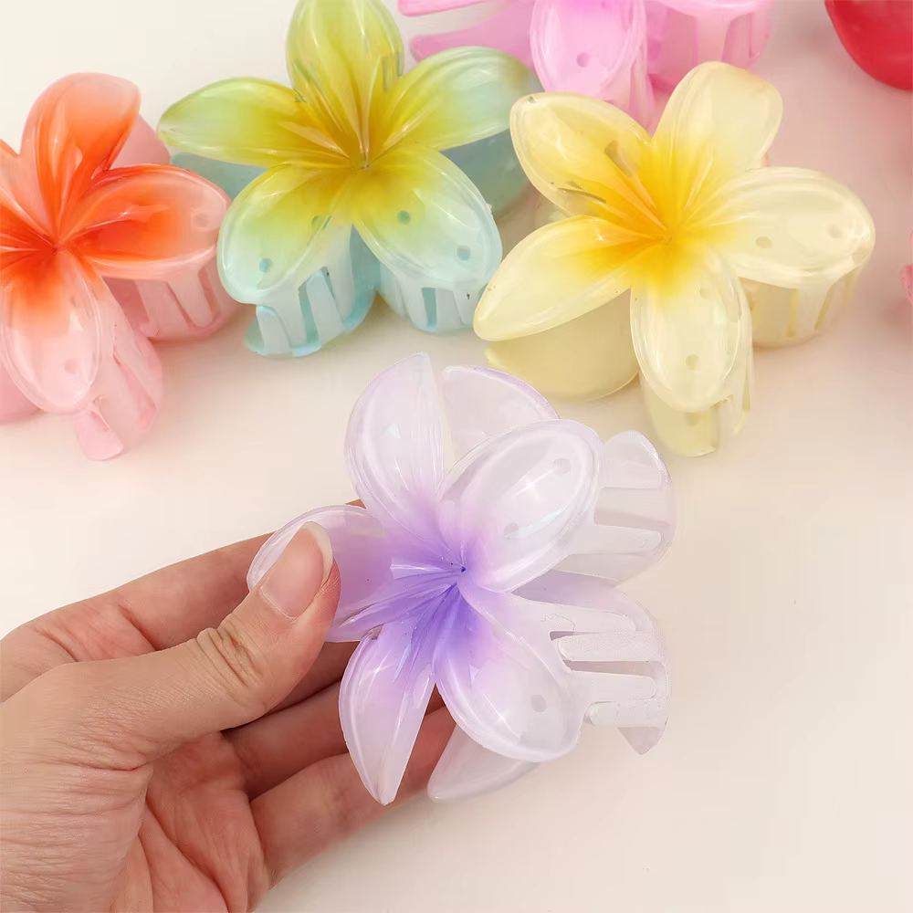 Pince à cheveux florale pour femmes