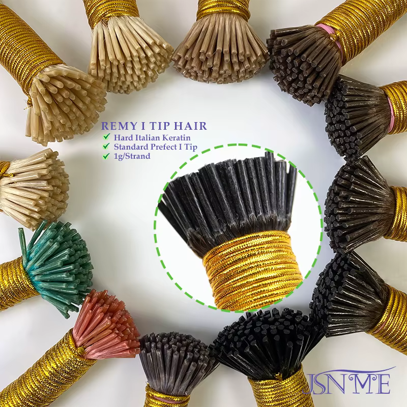 JSNcloser-Extensions de Cheveux Humains Naturels Lisses de Haute Qualité