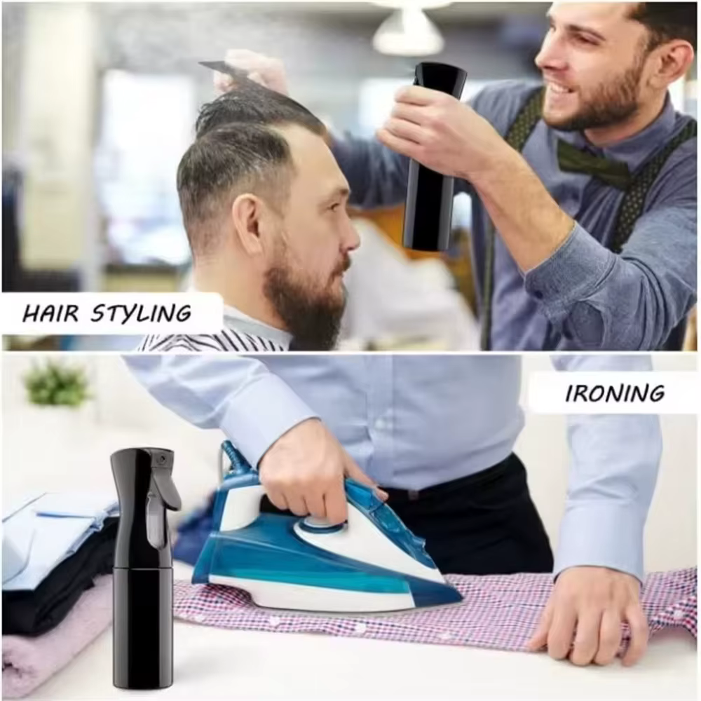Marseilis 200ml coiffure vaporisateur bouteille barbier cheveux haute pression eau peut Salon recharge