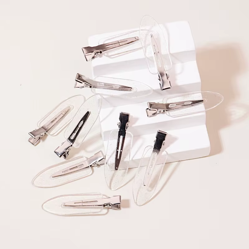 Pinces à cheveux transparentes sans couture pour filles