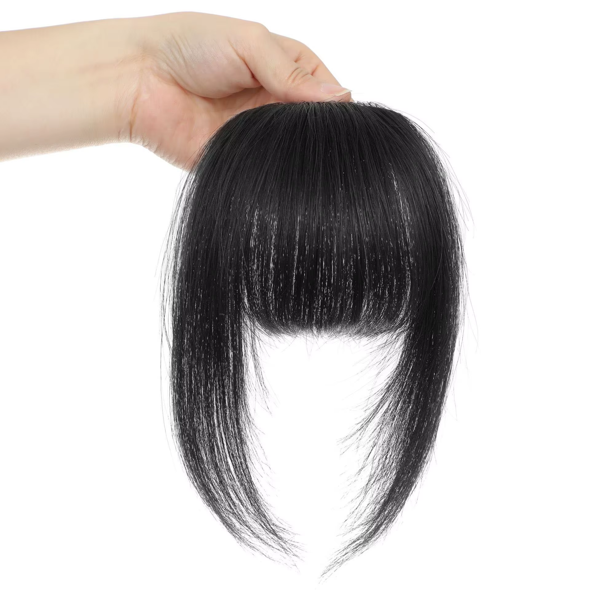 100% cheveux humains frange Extension à clipser franges avant postiches Air
