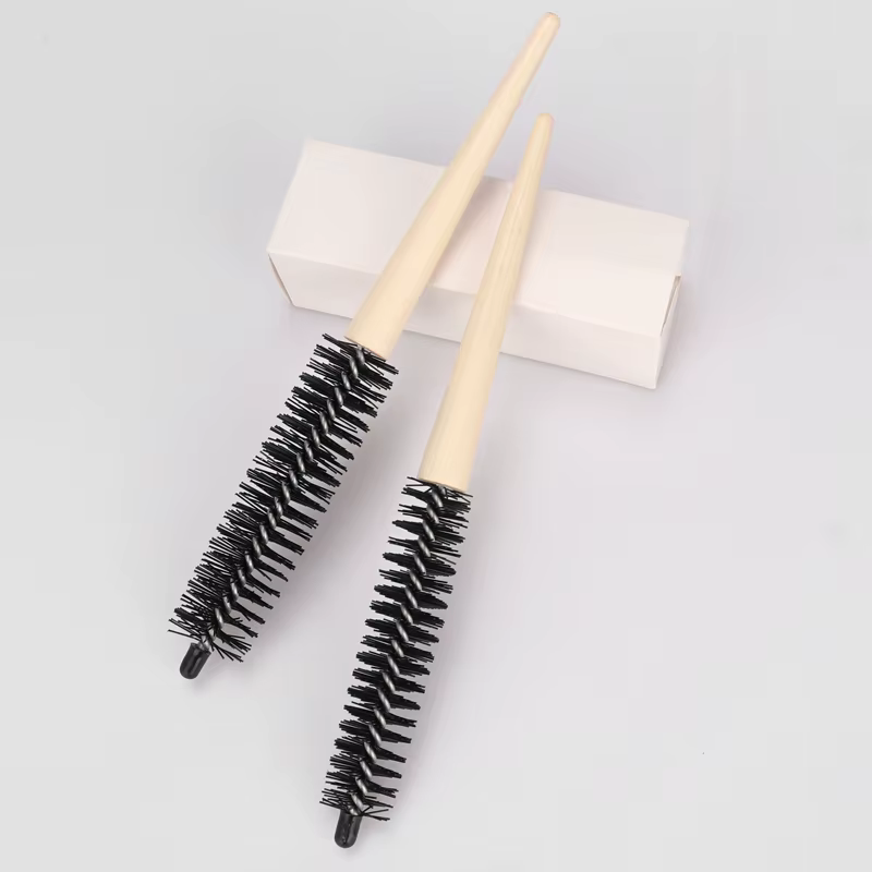 Petite brosse à cheveux ronde Pro Salon taquin dos brosses