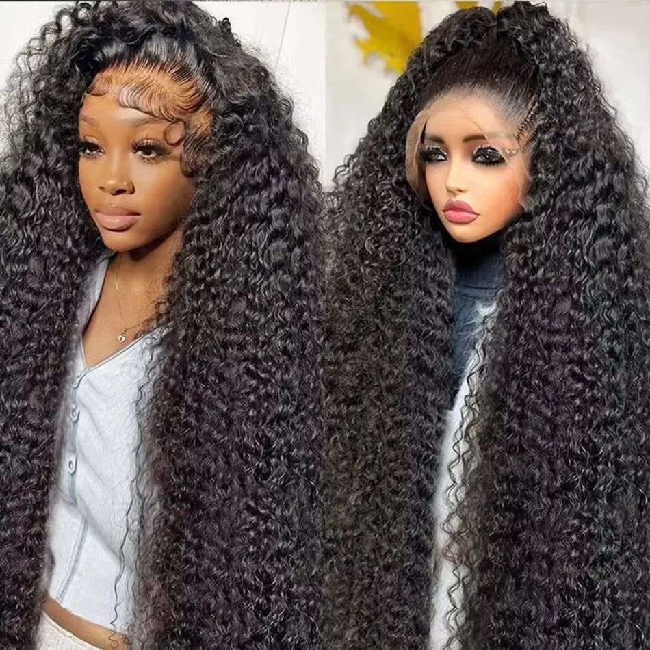 Perruque Lace Front Wig ondulée sans colle