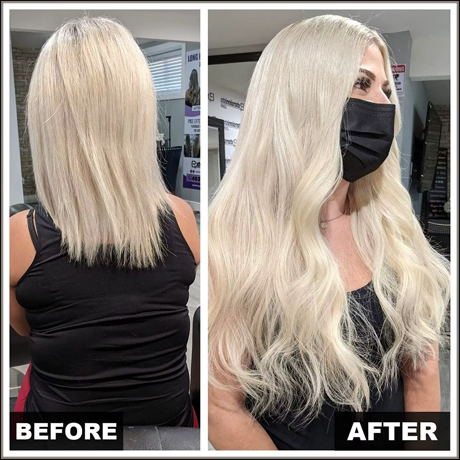 VeSunny-Extensions de Cheveux Naturels Lisses Blonds I-Tip