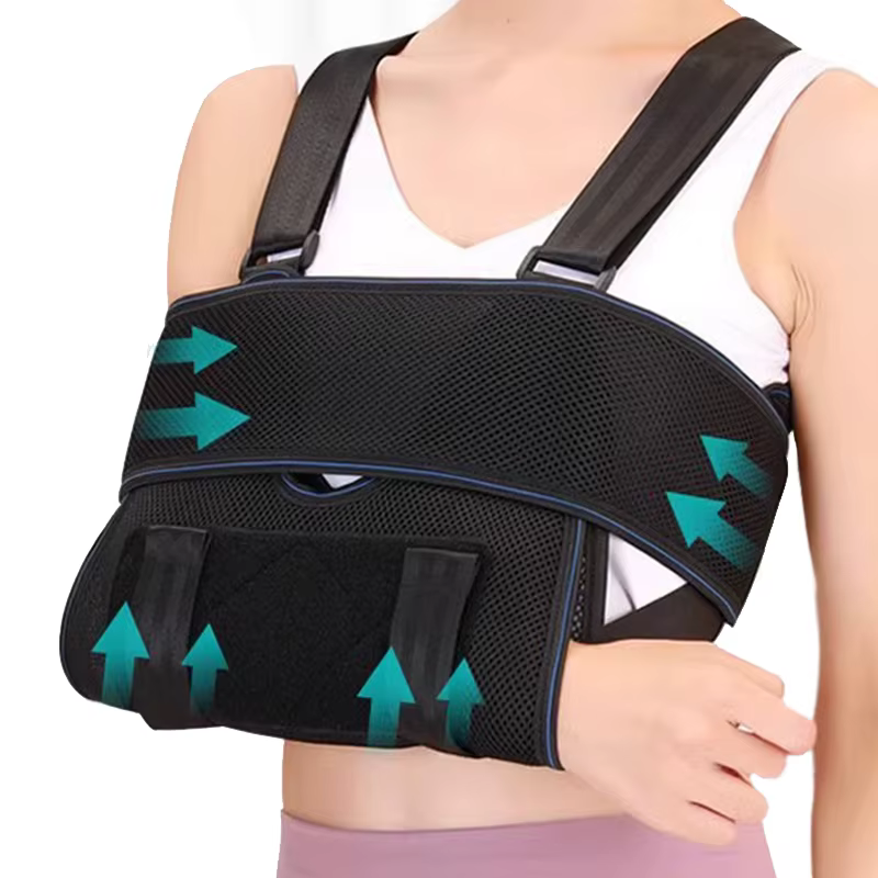 Attelle de coude, Support d'épaule, attelle d'immobilisation, sangle de bras fracturée cassée, entorse des blessures, soulagement de la douleur