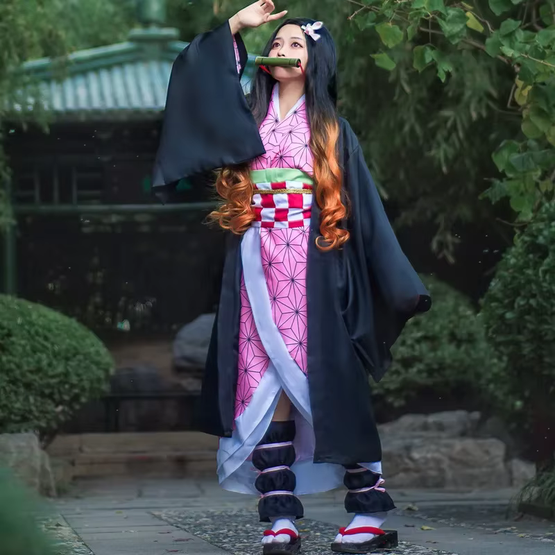 Costume de cosplay Nezuko Anime 2026