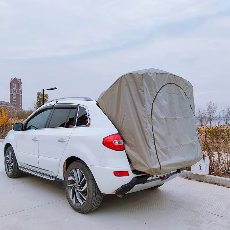 Tente d'extension de coffre arrière respirante et anti-moustiques, imperméable à la pluie, conduite autonome et voyage Parent-enfant multifonction