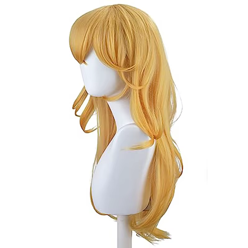Perruque de cosplay de princesse Peach
