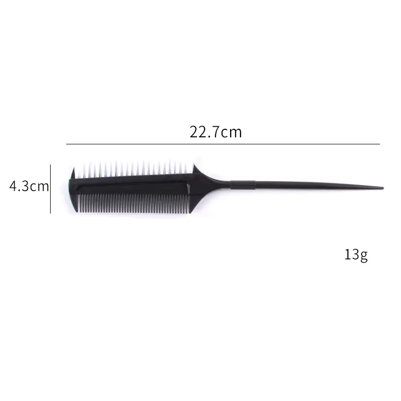 Peigne de coloration double face professionnel pour coiffure