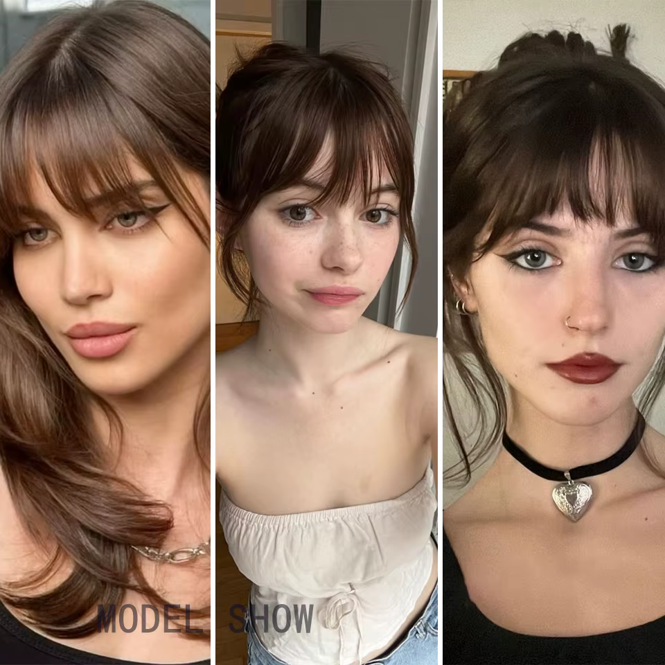 Extensions de cheveux synthétiques à clipser