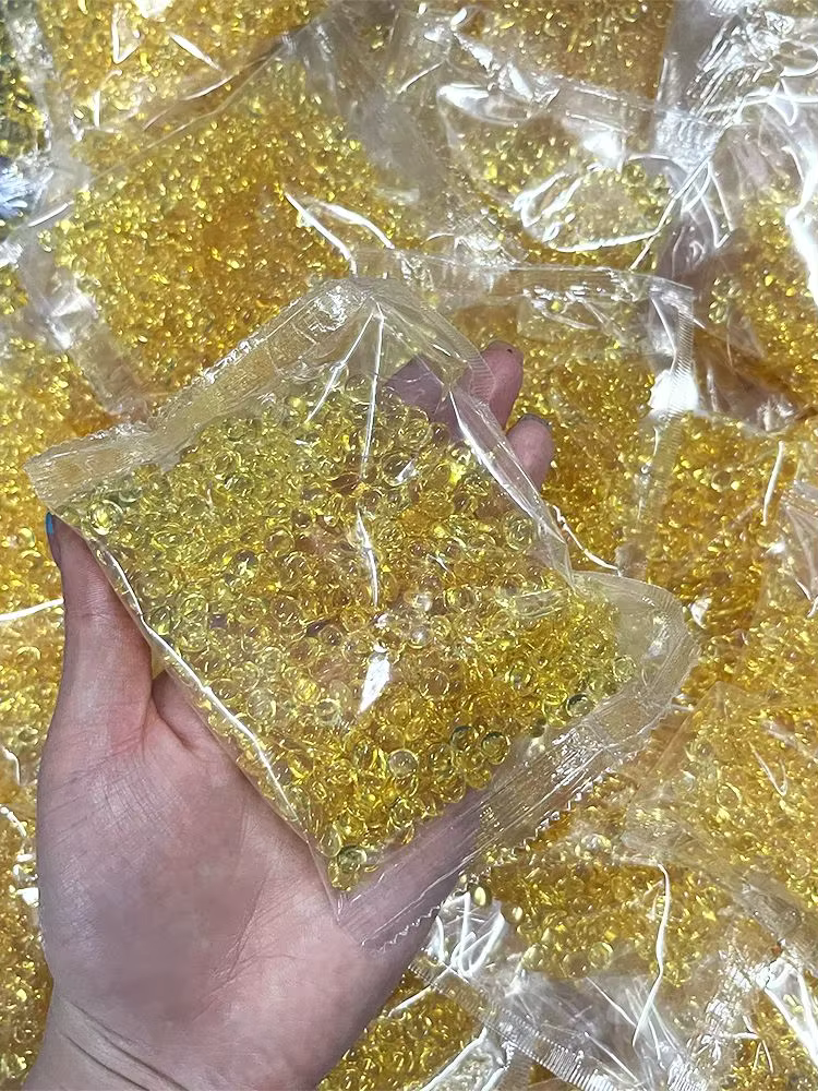 Granule de colle à la kératine jaune blanc