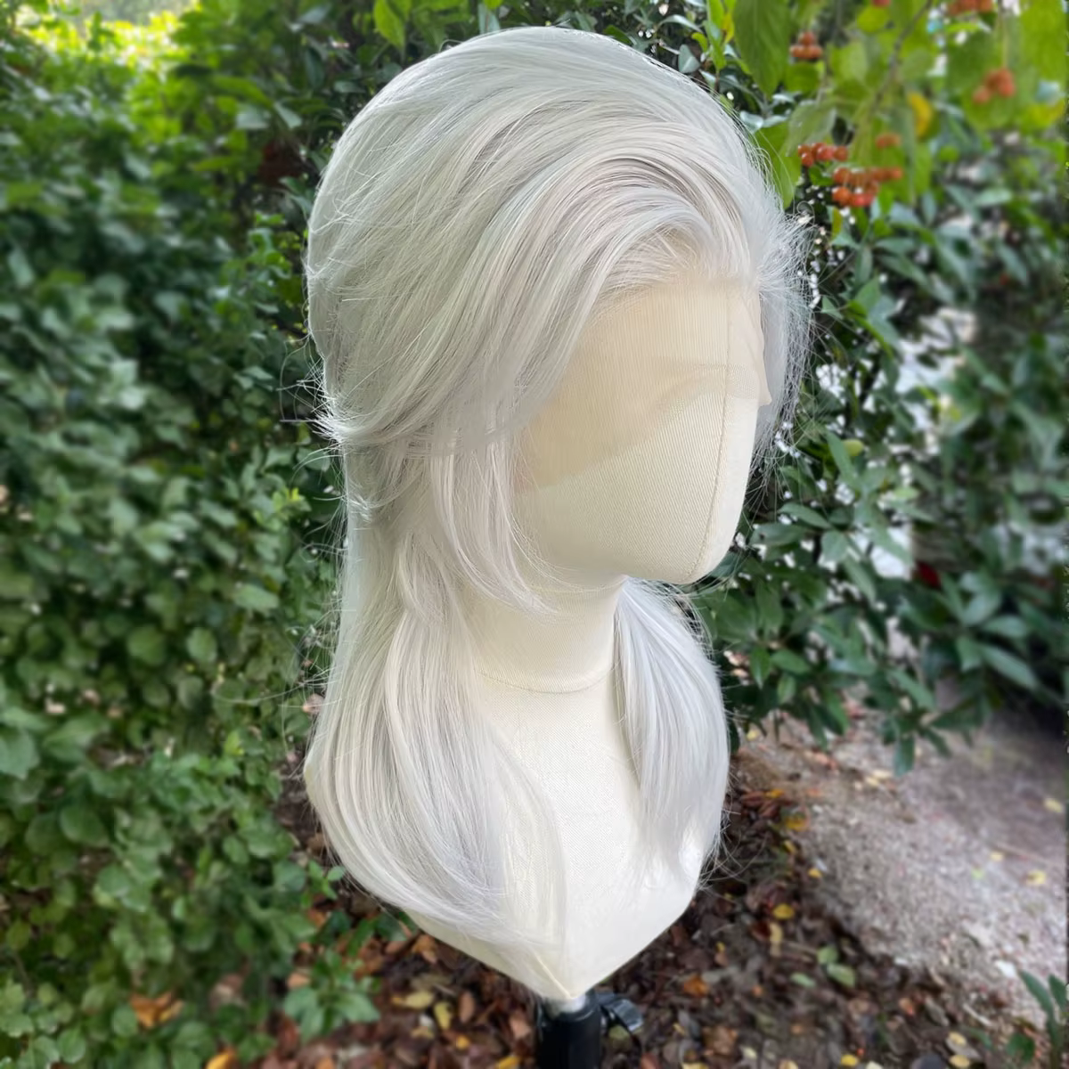 Perruques Lace Front Synthétiques Courtes et Bouclées pour Femme
