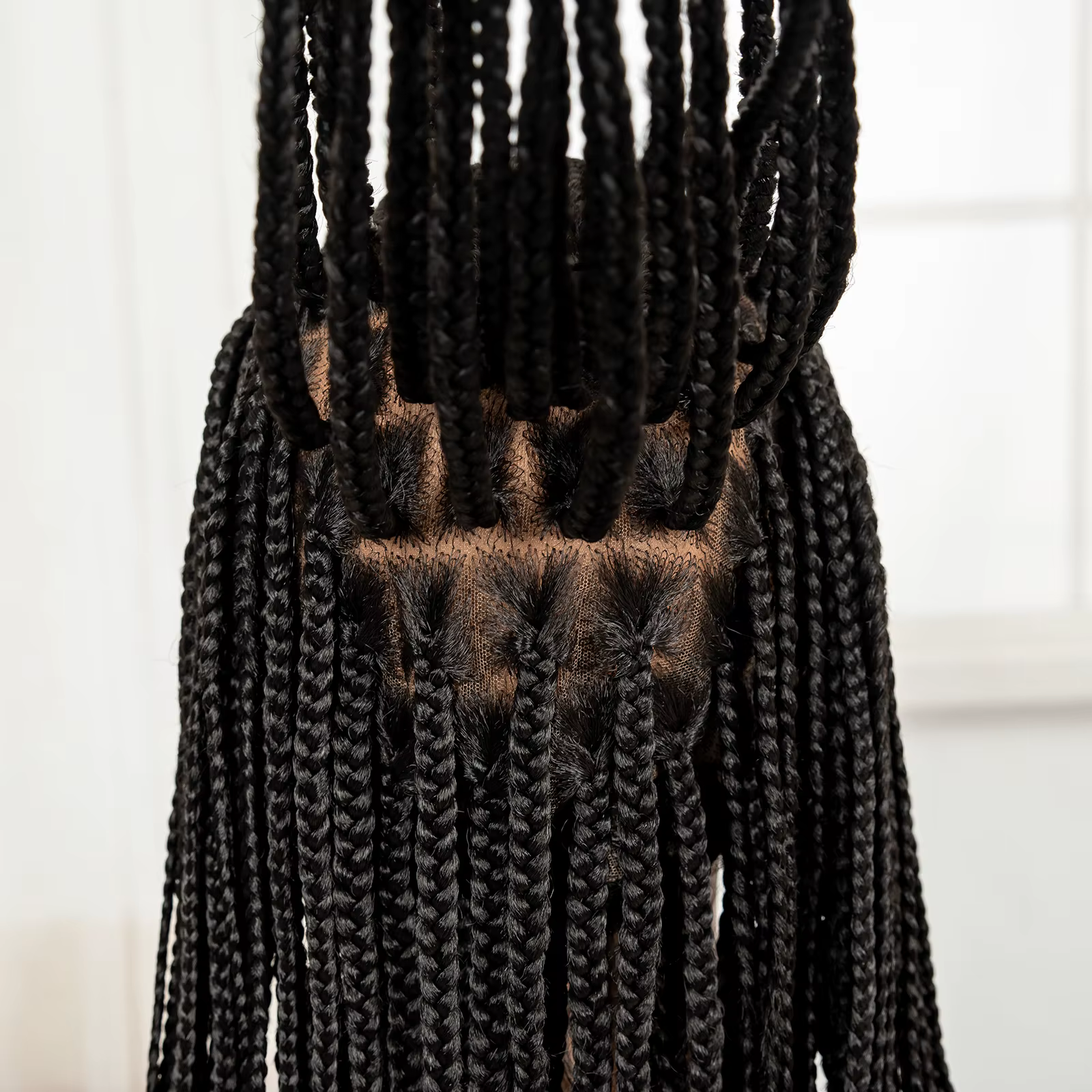 Perruques tressées en cornrows 36 pouces