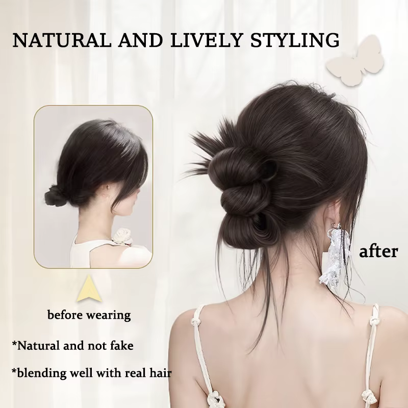 Chignon synthétique pour femmes