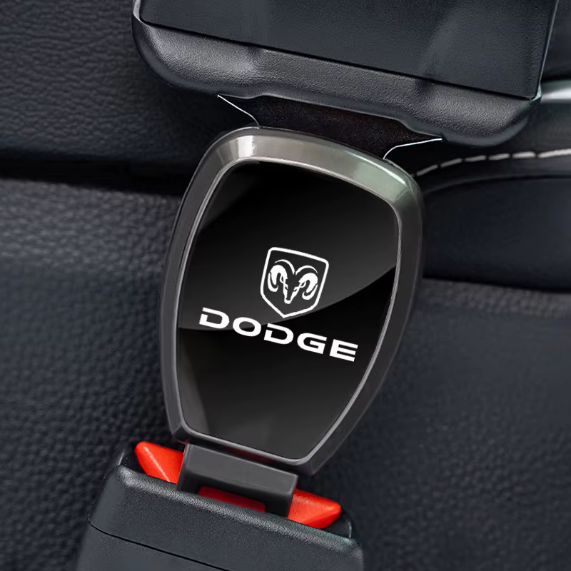 Prise d'extension de ceinture de sécurité de voiture, Clip d'extension en alliage de Zinc pour Dodge Challenger Charger Journey Ram Durango SRT Dart Journey Avenger