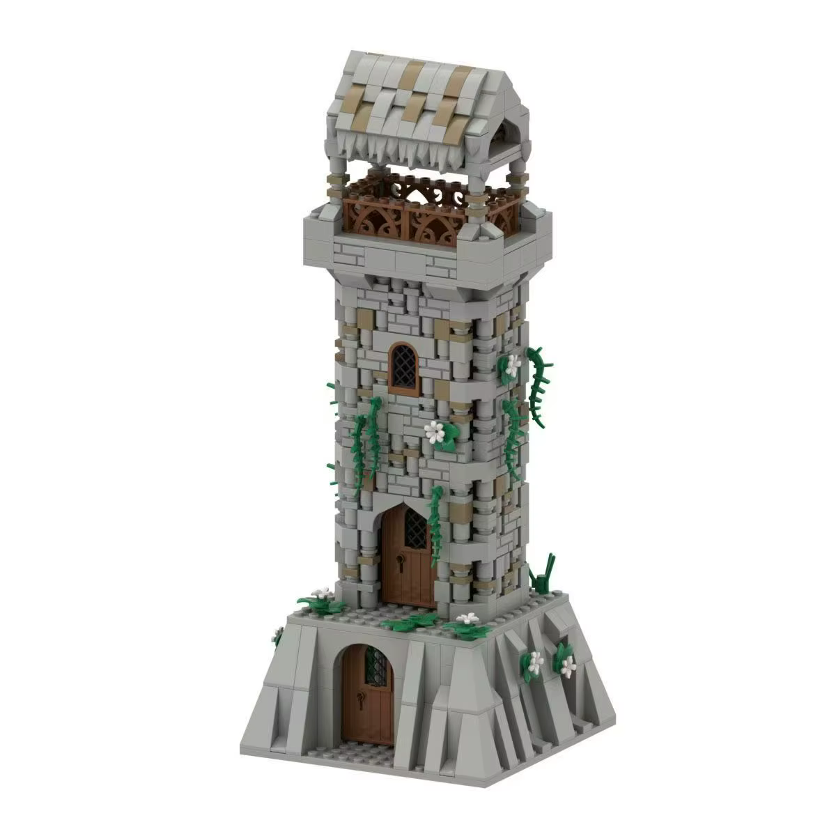 Ensemble de blocs de Construction de château médiéval, Kit de briques de modèle créatif de chevalier, jouets de Construction éducatifs pour garçons et enfants
