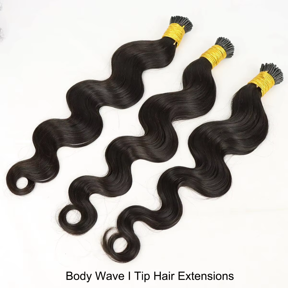 Extensions de cheveux humains I-Tip Body Wave 50G/100G/150G