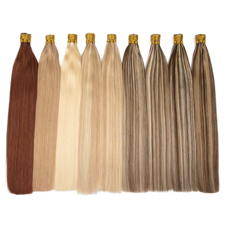 Brun châtain ITIP Extension de cheveux