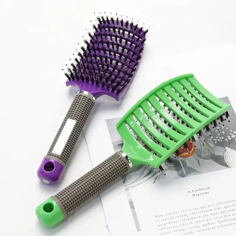 Brosse à cheveux exfoliante