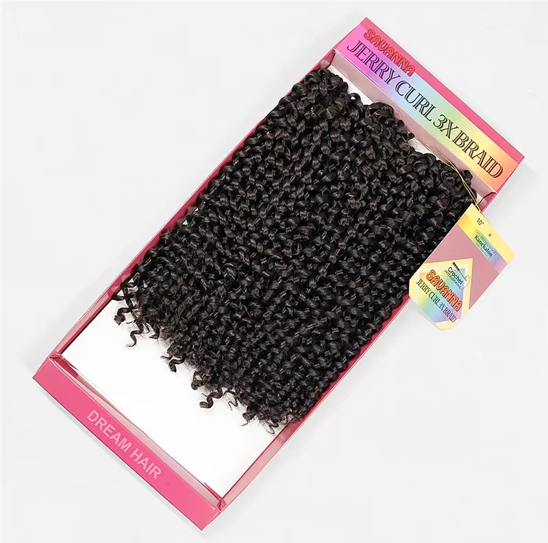 Qp Hair-Extensions de Cheveux Synthétiques Bouclés