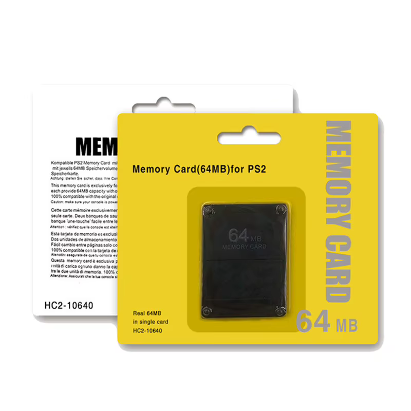 Premium 8MB 64MB 128MB Memory Card Expansion Suitable for Micro SD for Sony Playstation for PS2