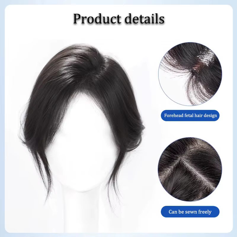 Patchs capillaires pour femmes aux cheveux volumineux sur le dessus de la tête
