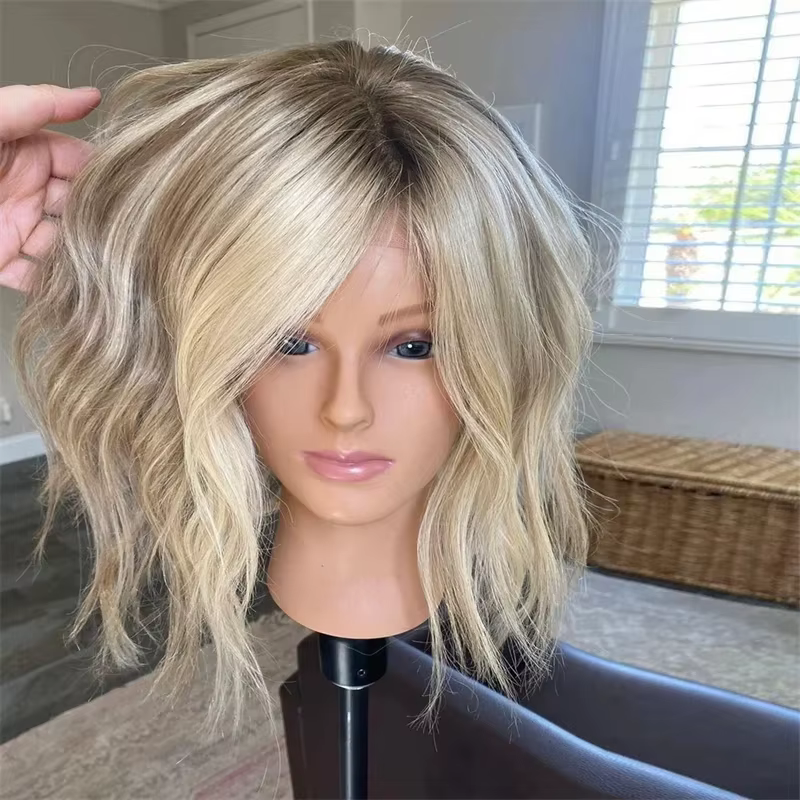 Perruque Lace Front Wig réaliste en Fiber de haute température