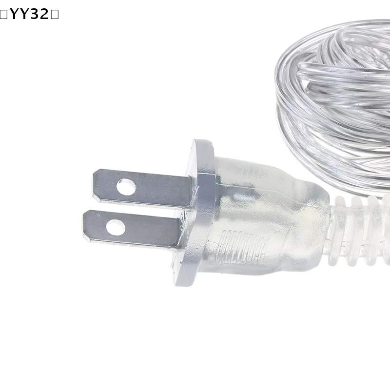 Câble d'extension de 3M/5M avec prise EU/US, cordon d'extension de puissance standard pour guirlande lumineuse LED de Noël〔YY32〕
