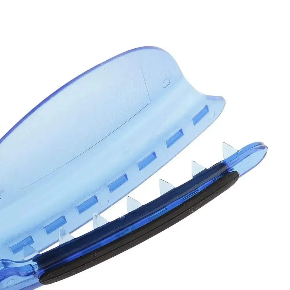 Clips de séparation bleus pour extensions de cheveux – Outils professionnels pour coiffeurs et salons
