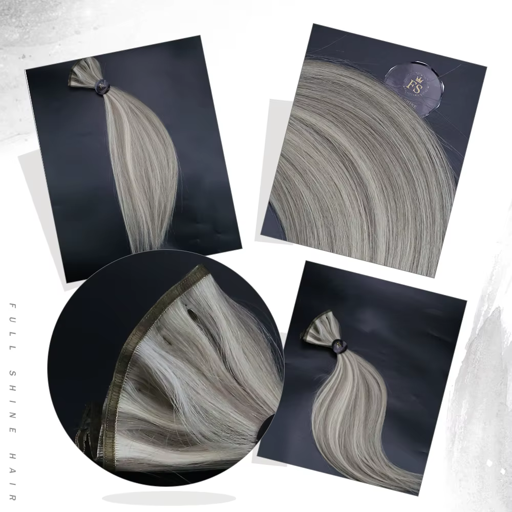 Trame plate en soie 100% naturelle pour femmes