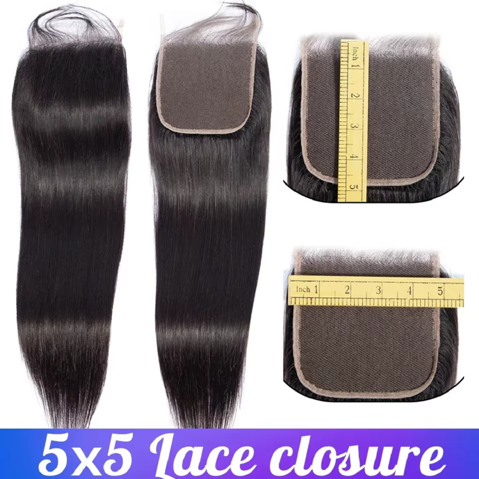 13x4 Transparente Dentelle Frontale 14 à 24 Pouces 100 % Humains Cheveux Pré-épilés Naissance