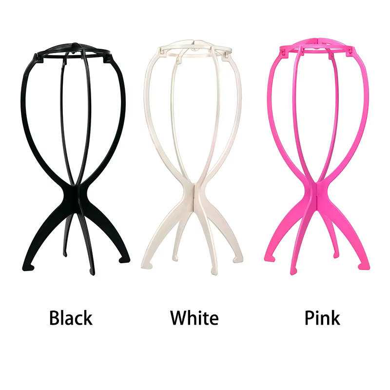 Support de perruque pliable et Portable