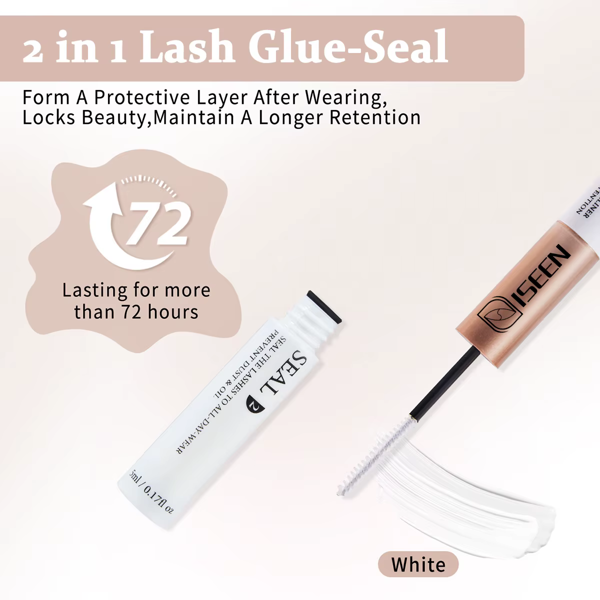 Mélange d'extensions de cils