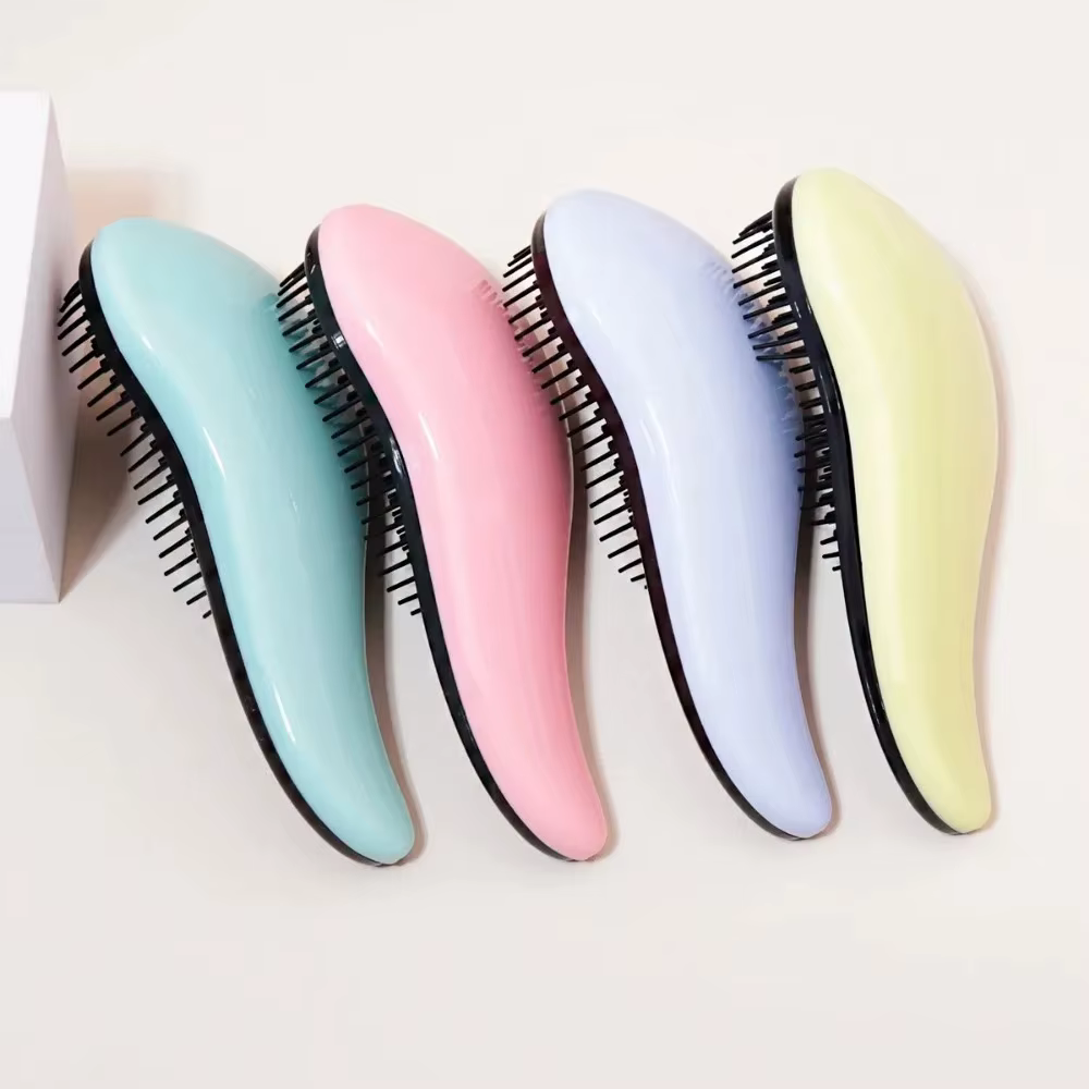 Brosse démêlante antistatique massante