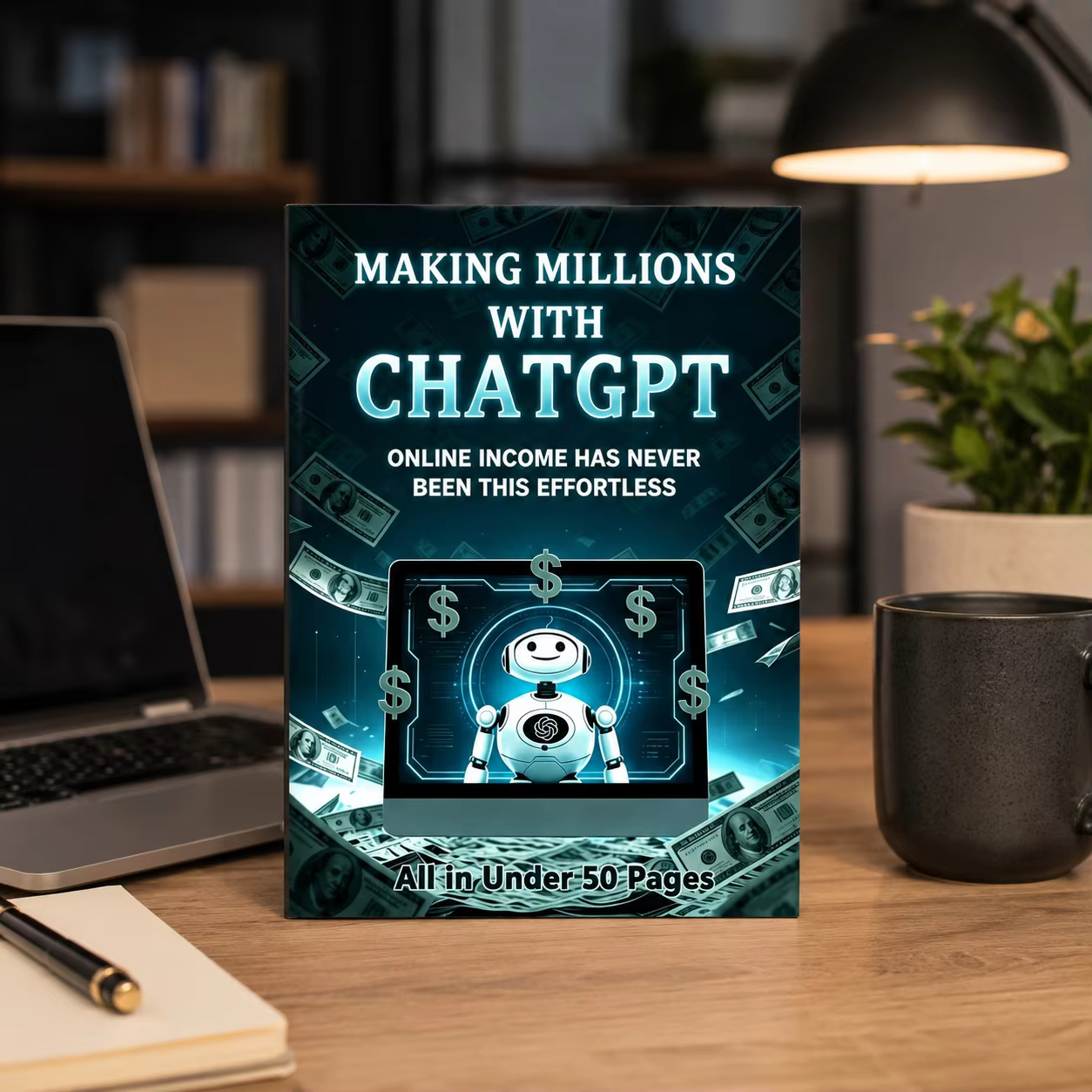 Guide des opportunités complémentaires ChatGPT : 50 idées de revenus IA pour débutants – Livre de stratégie de contenu pour entreprises en ligne