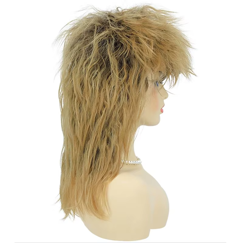 HAIRChain-Perruque blonde à gros cheveux pour femme