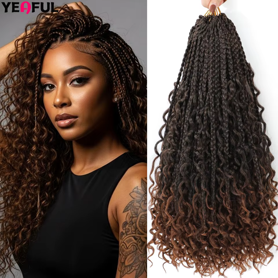 Extensions de tresses Goddess Braids de 14 à 18 pouces