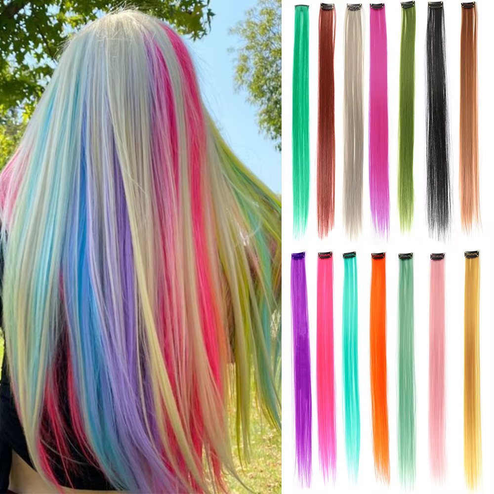 LANSA Extensions de cheveux synthétiques avec Clips