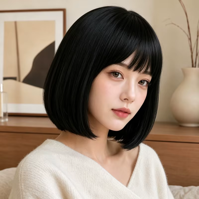 Perruque synthétique pour femme