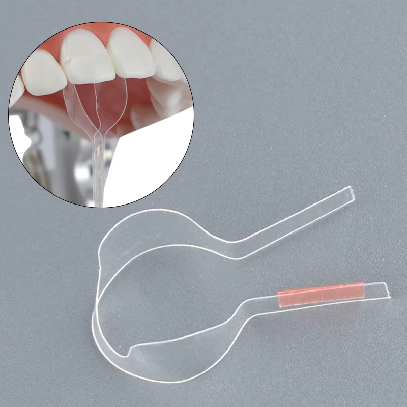 Matrices dentaires doubles antérieures, matrice profilée sectionnelle transparente auto-adhésive, matériau de matrice antérieure proximal pour dentiste