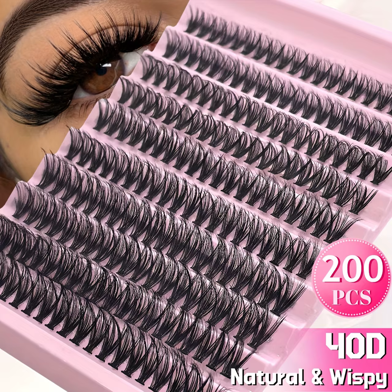 Extensions de cils DIY effet naturel