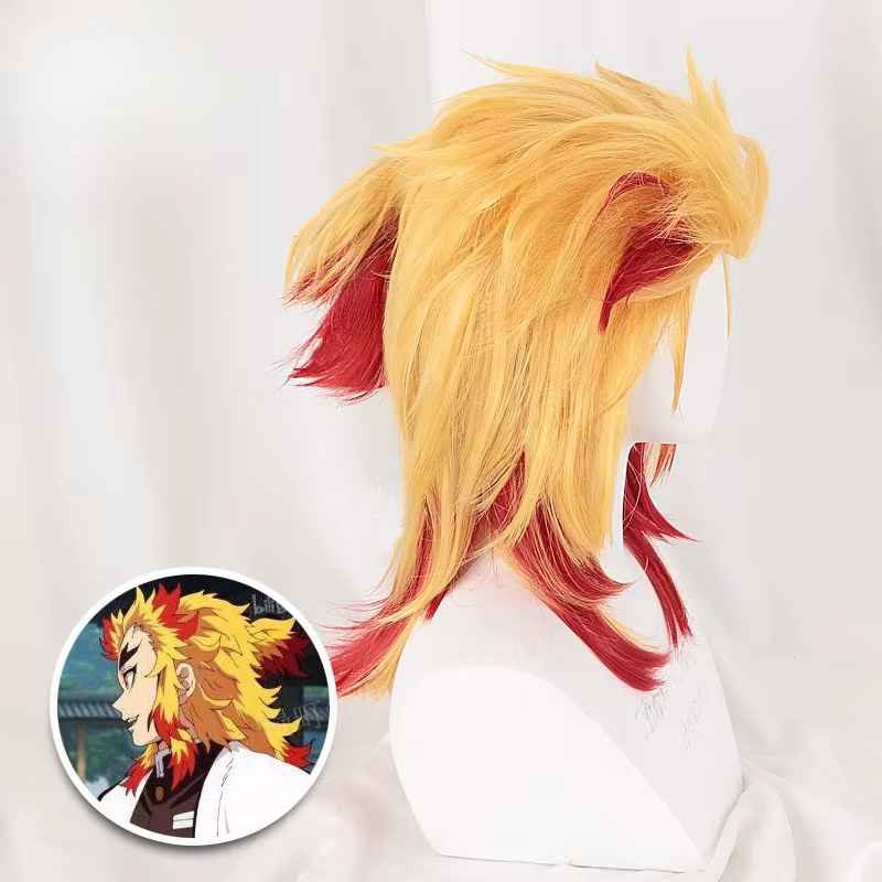 Demon Slayer Anime Cosplay Perruque