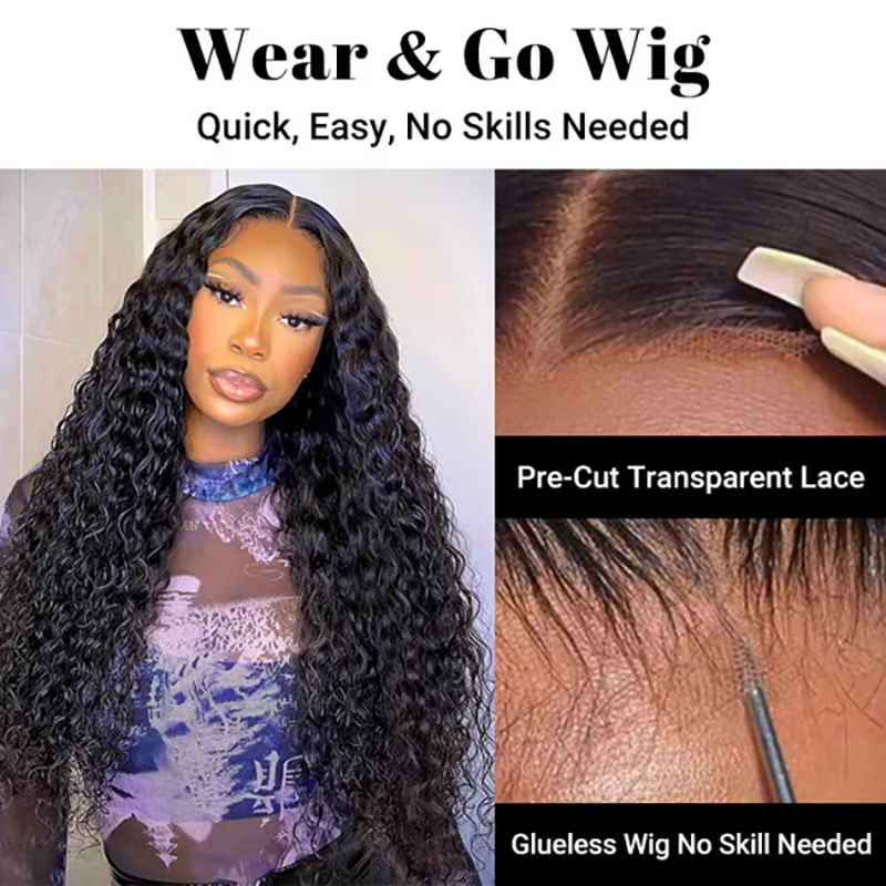Perruque Lace Front Wig sans colle-ISEE Hair