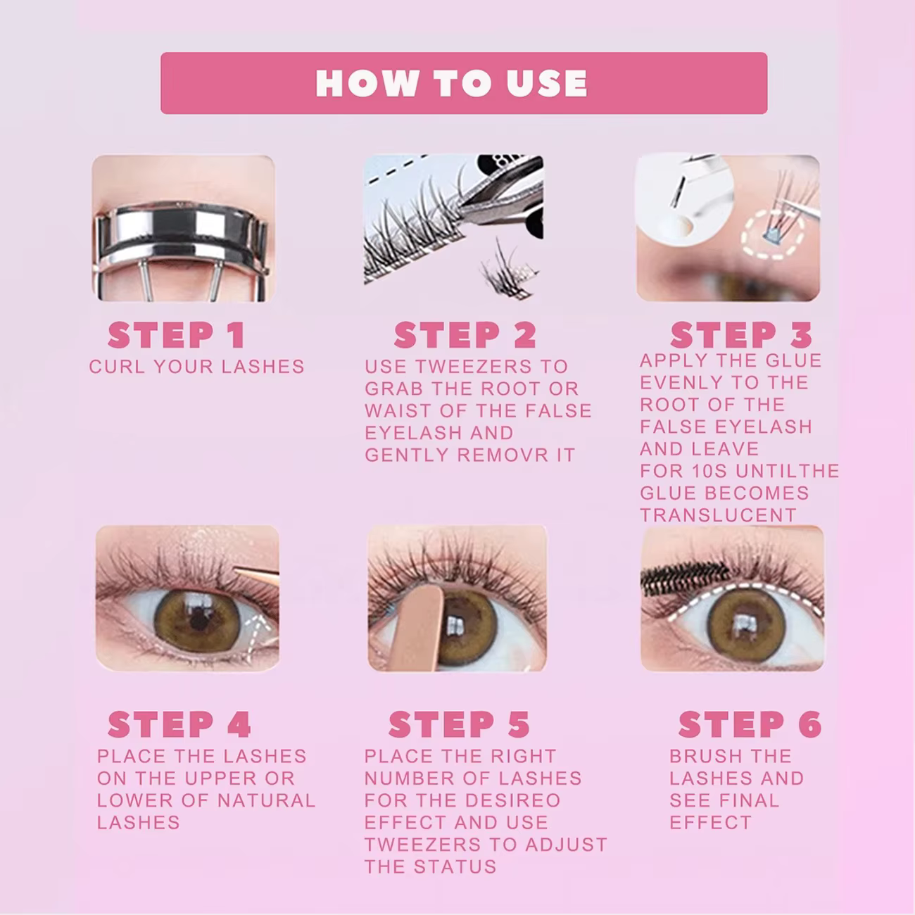Extensions de Cils Double Blé