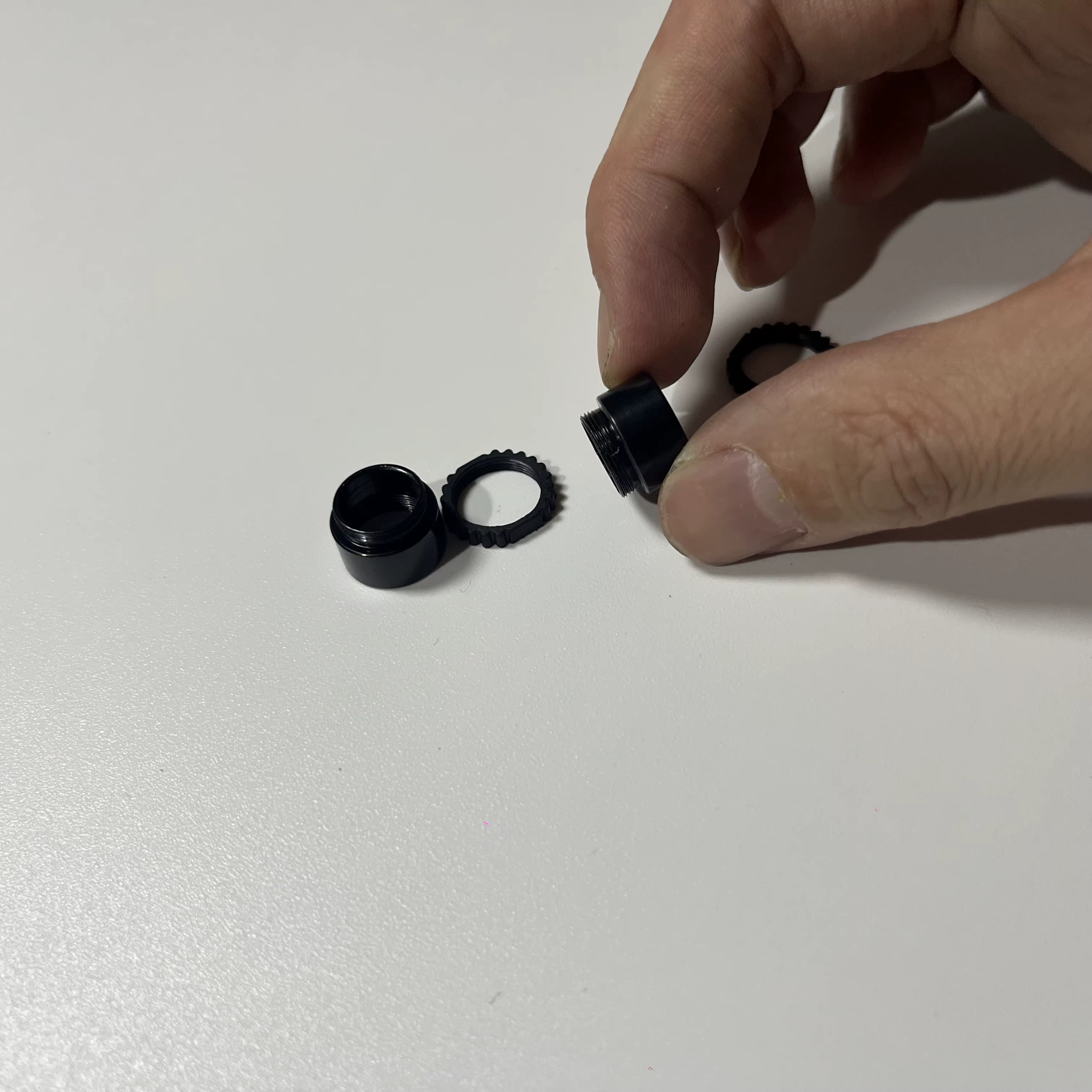 Adaptateur d'extension de monture M12 de 7 mm en alliage de zinc, anneau d'extension de monture d'objectif M12 pour interface MTV, objectif CCTV, caméra de sécurité